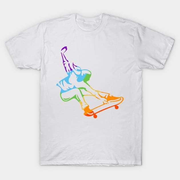 Queer Skater T-Shirt by maya-reinstein